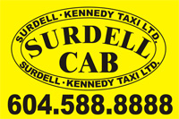 Surdell Cab Logo