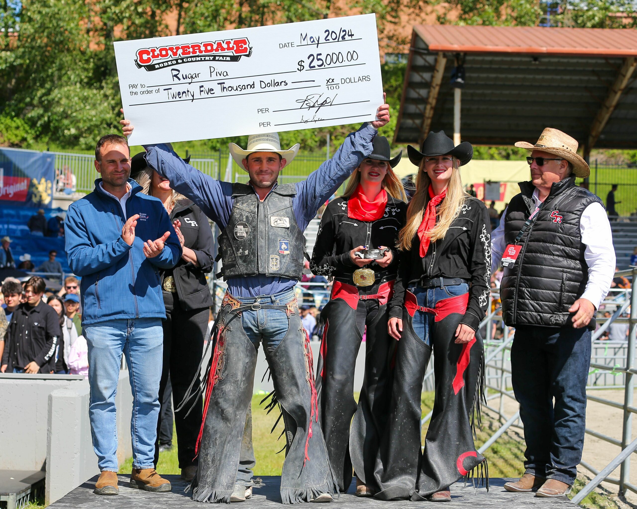 BR Champion 2024 Bull Riding Champion: Rugar Pva