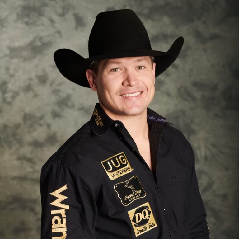 Bareback Rider Tanner Aus is set to compete at the 2024 Cloverdale Rodeo and Country Fair