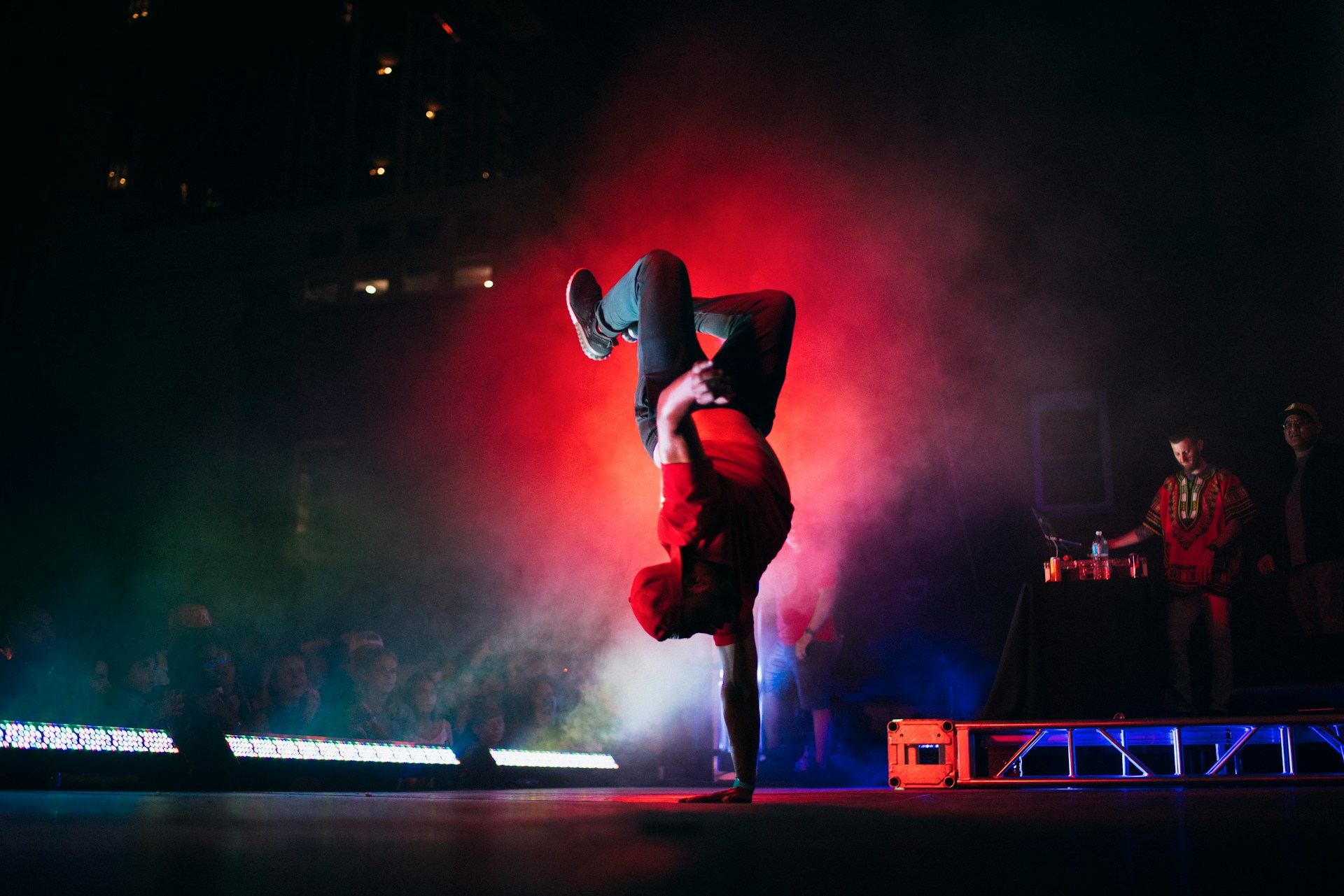 CRCF - Breaking on the South Gate Action Stage - michael-afonso-z8Tul255kGg-unsplash A person breaking on stage