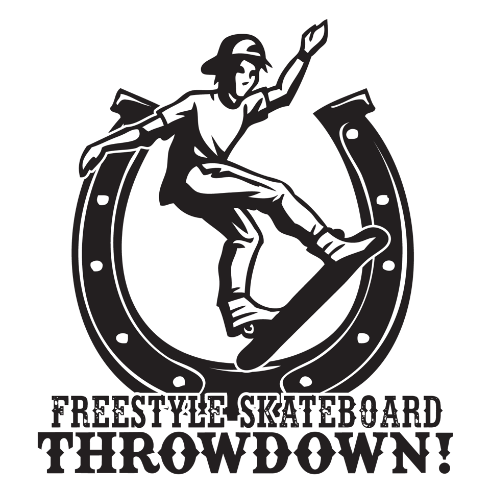 Freestyle skateboard throwdown Freestyle skateboard throwdown