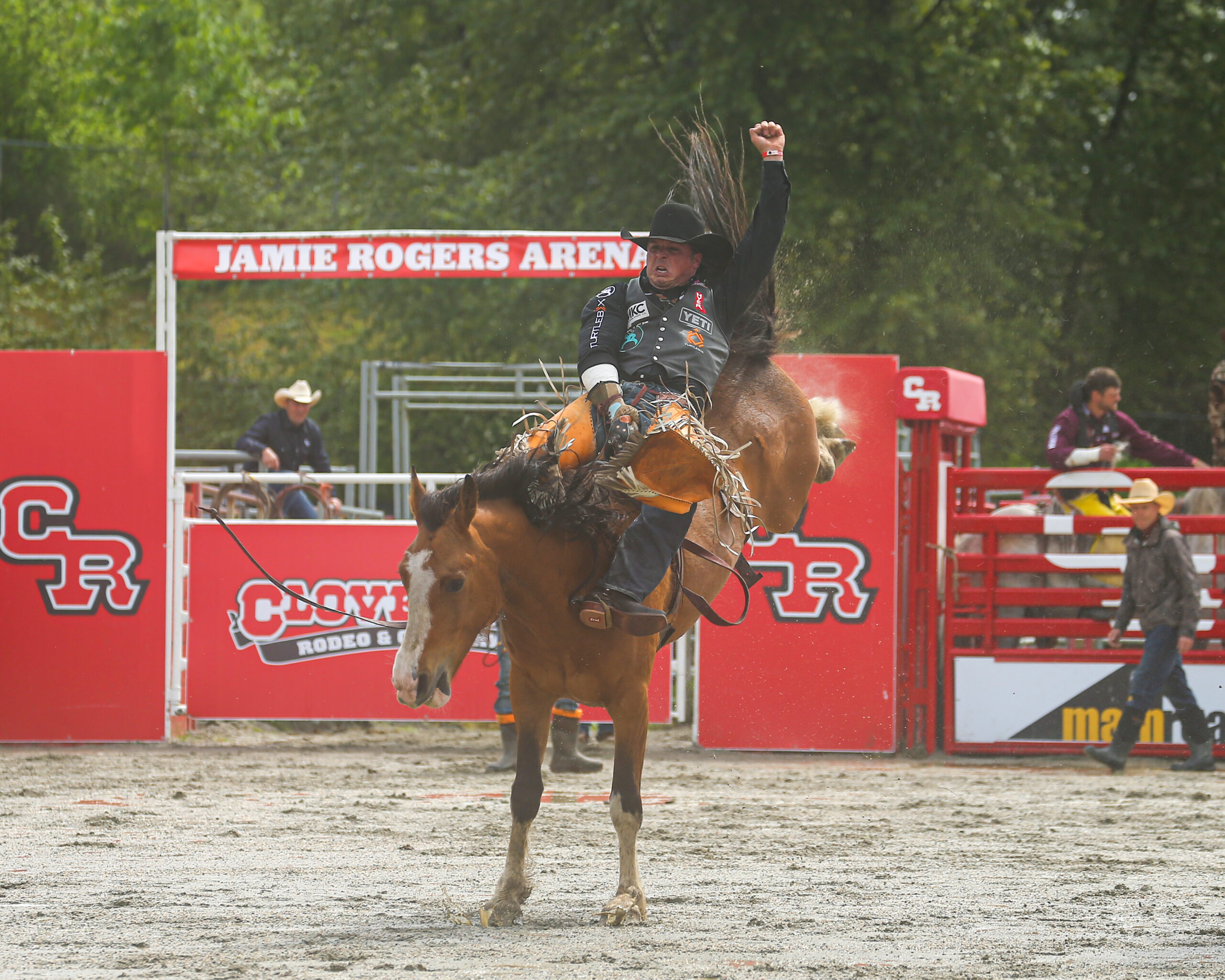 RICHMOND CHAMPION . (STEVENVILLES, MT) . 711 ANOOP . 87.5 2025 - Pool A Go 2 Winner - Bareback - Richmond Champion