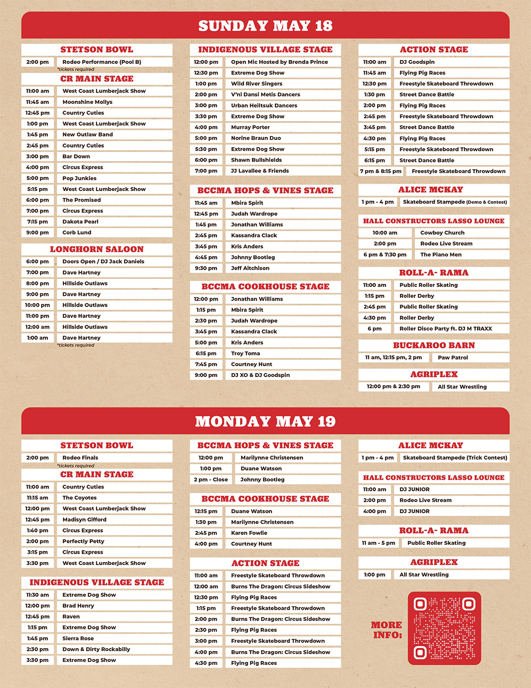 2025 Cloverdale Rodeo and Country Fair Schedule - Page 2