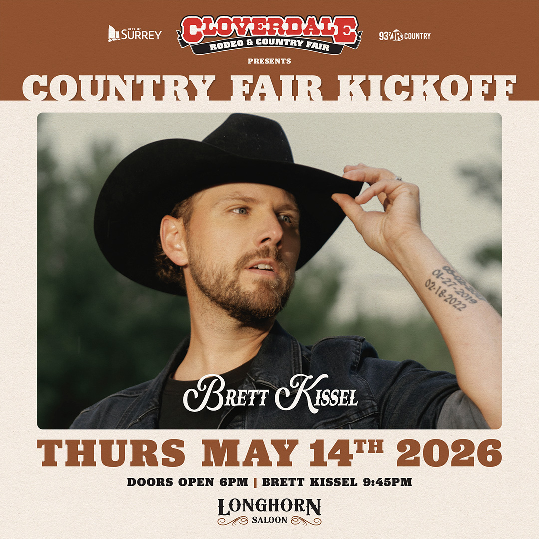 Cloverdale Rodeo and Country Fair, Chris Buck Band playing at the Longhorn Saloon 