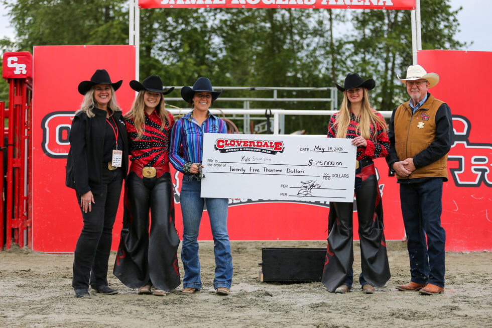 2024 Cloverdale Rodeo Barrel Racing Champion: Vanessa Leggett
