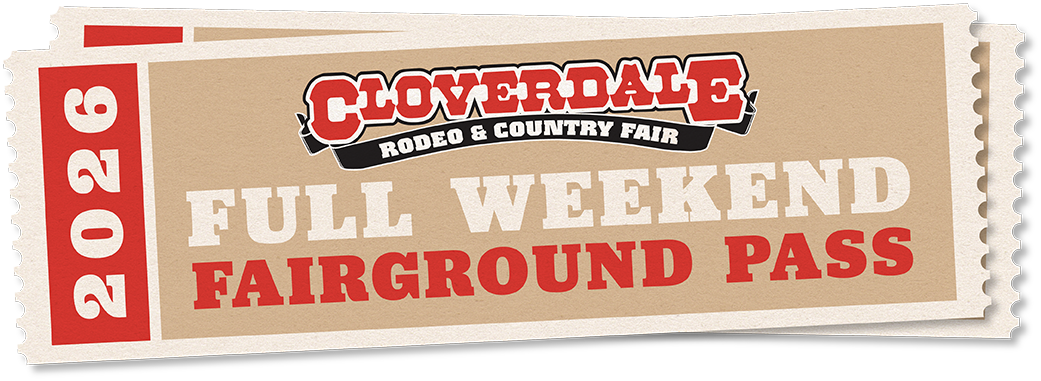 2026 Cloverdale Country Fair full weekend pass