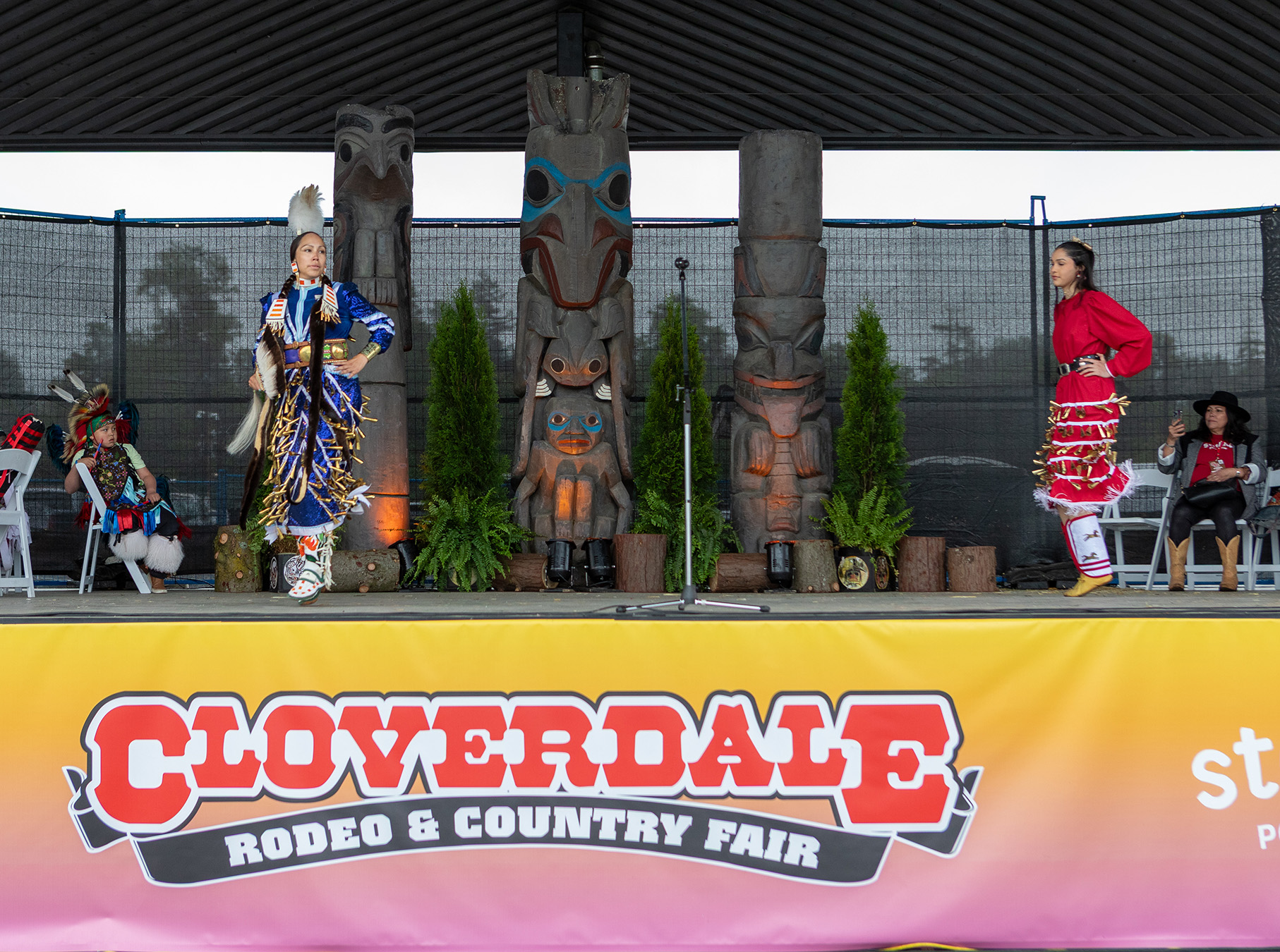 Wild River Dancers at teh 2025 Cloverdale Rodeo and Country Fair