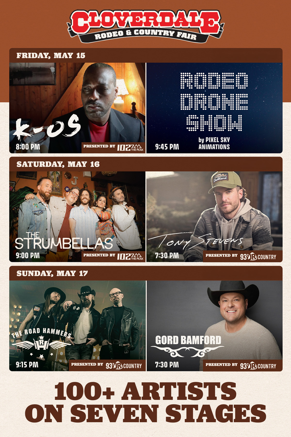 CRCF26-Concert Postcard-4x6-web - v2 Headliners at the 2026 Cloverdale Rodeo & Country Fair