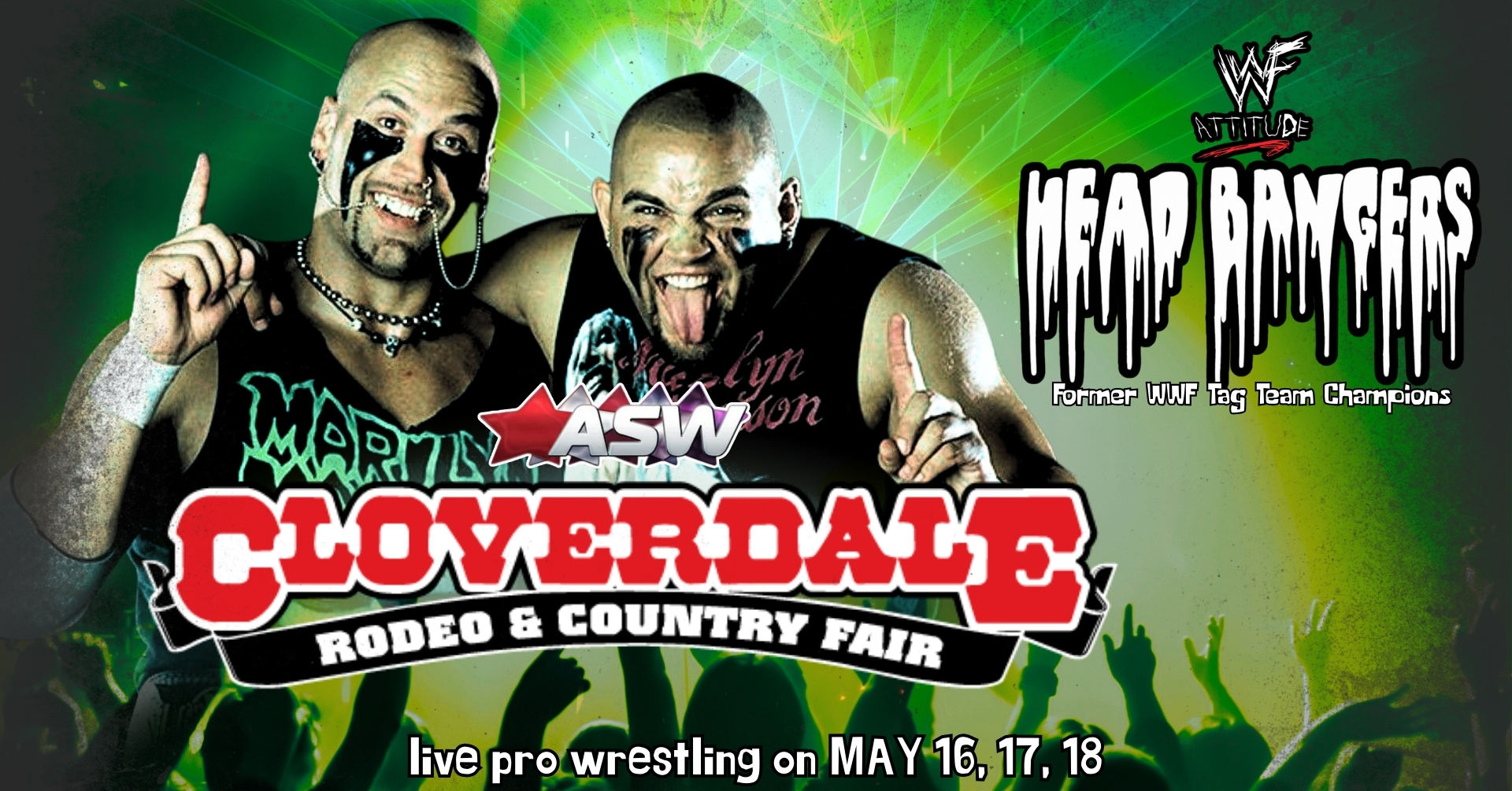 Headbanger Cloverdale Rodeo 